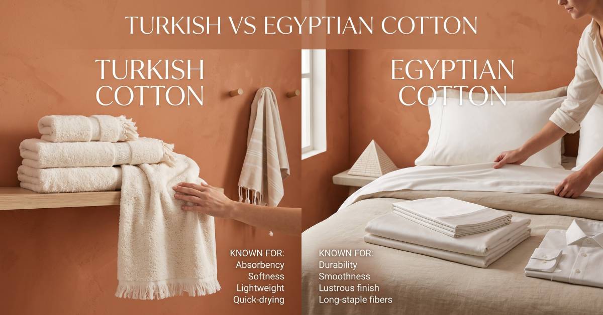 Turkish vs Egyptian Cotton: Which Premium Fabric Is Right for You?