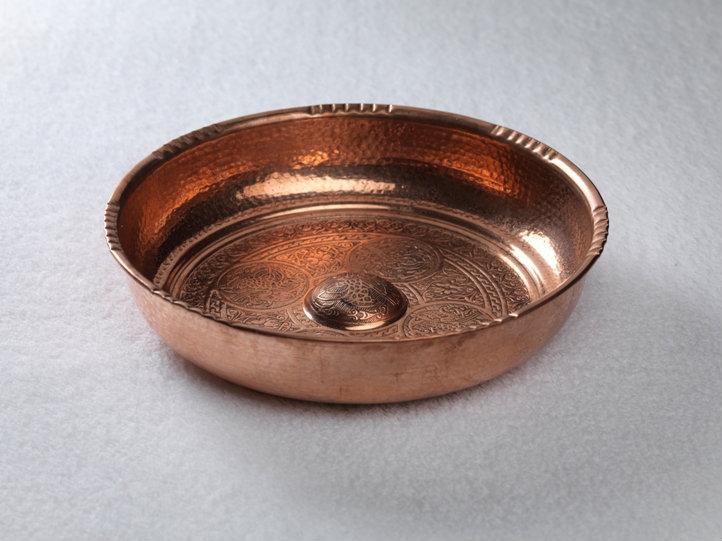  Hand Hammered Turkish Copper Bowl made by Artisans