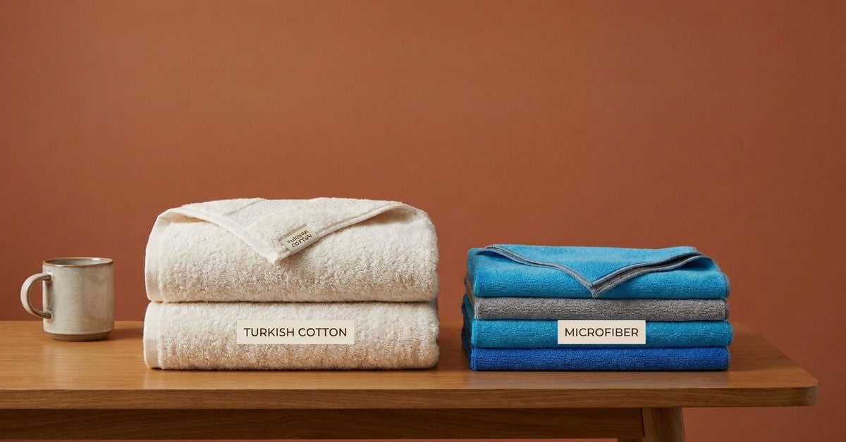 Turkish Cotton vs Microfiber Towels: Which One Should You Actually Buy?
