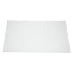 Thirsty Towels Turkish Cotton Bath Mat 2-Piece in White