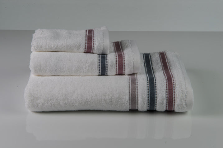 Thirsty Towels Turkish Cotton Bodrum Towel Set White  Color