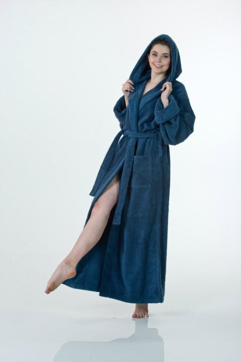 Presidential Turkish Robe TURKISH TERRY- HOODED LIGHT PRESIDENTIAL ROBE – Thirsty Towels